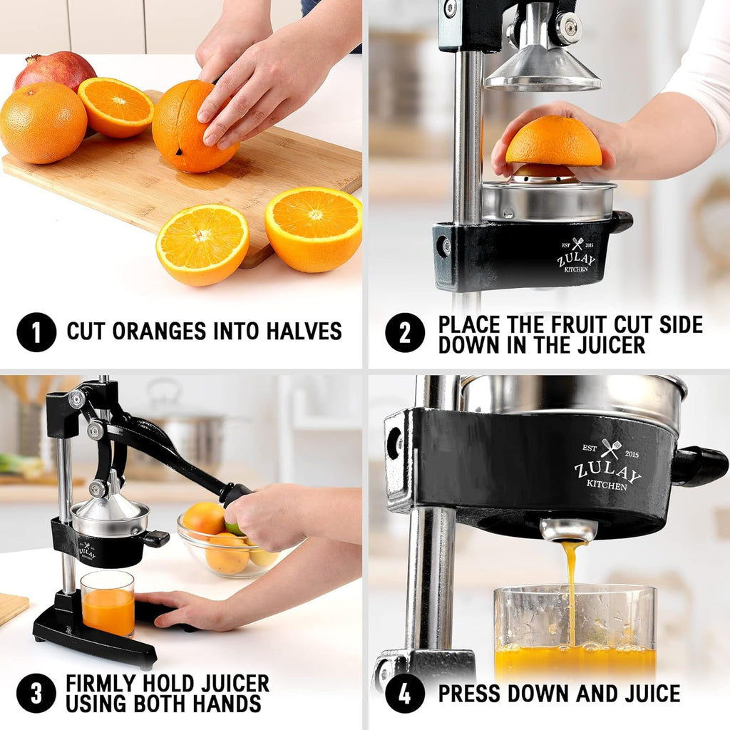 Cast-Iron Orange Juice Squeezer F34861