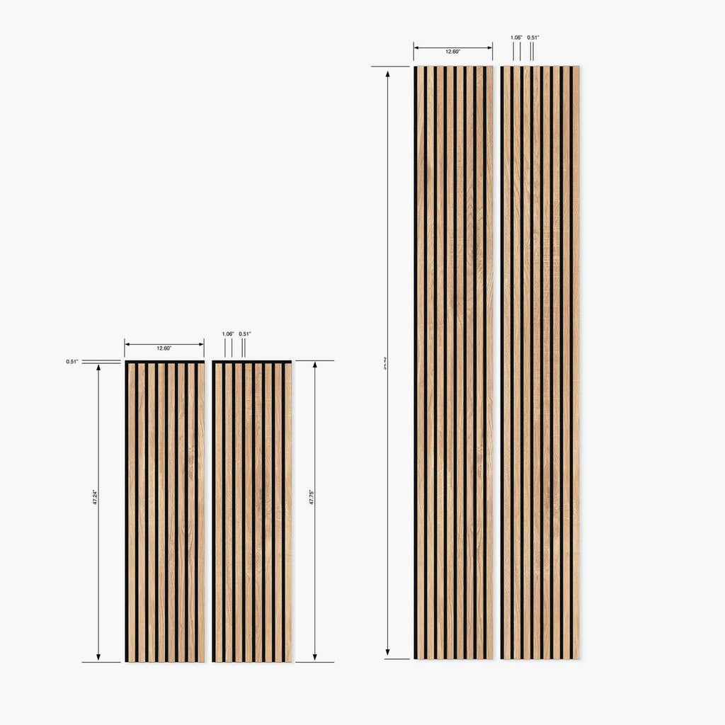 Oak Acoustic Slat Wood Wall Panels V69159