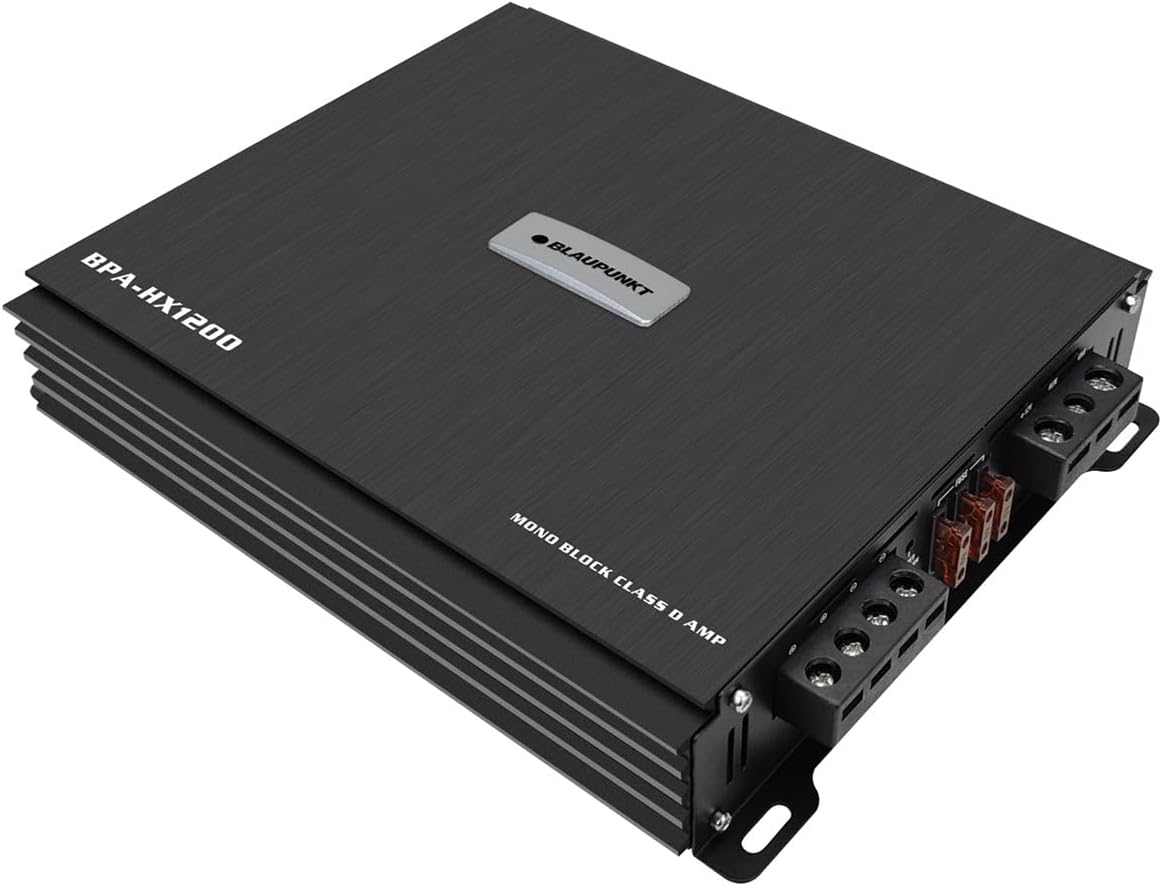 1-Channel Mono Block 1200 Watts Class-D Car Audio Amplifier J9614