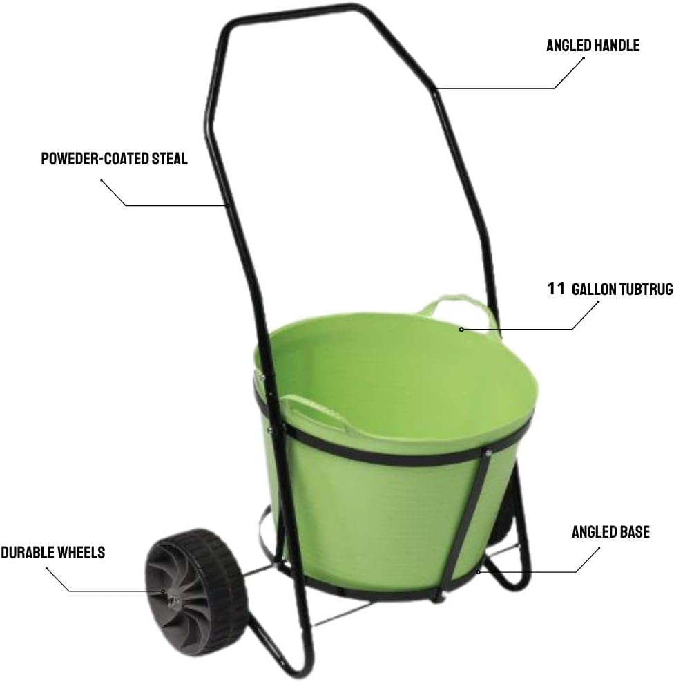 Garden Cart with 11 Gallon Bucket M159