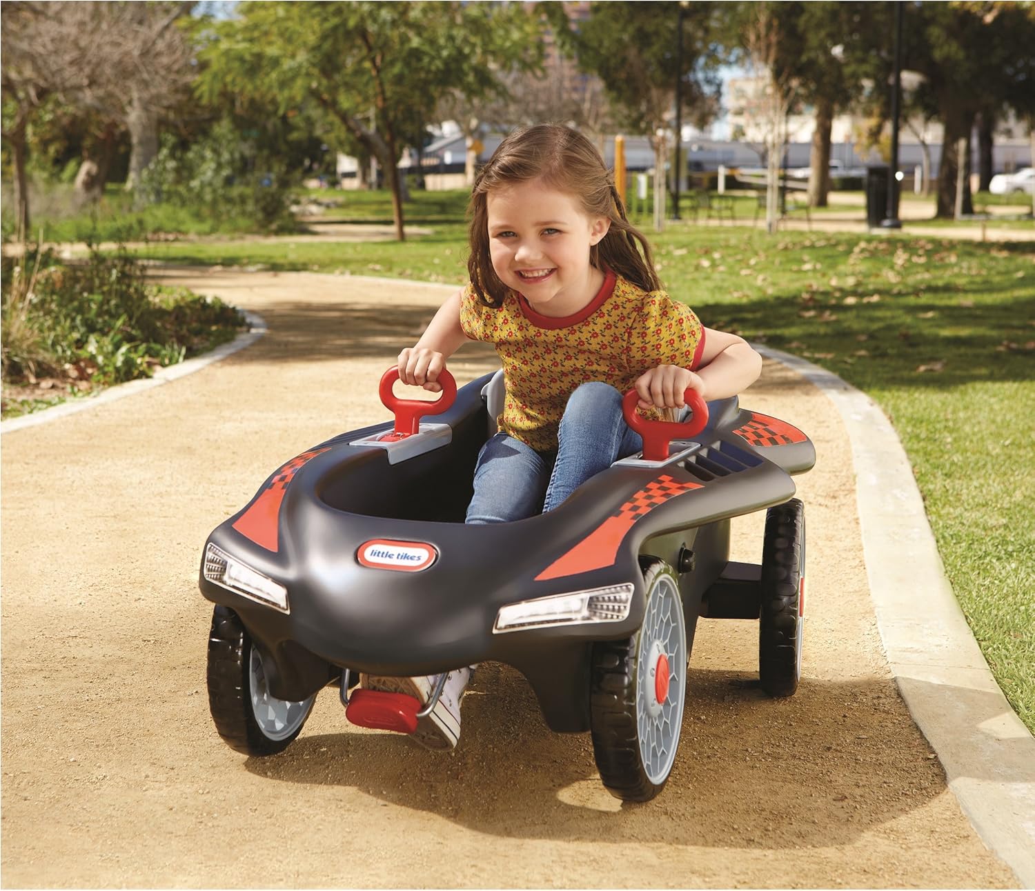 Black Ride On Car with Adjustable Seat Back F99980