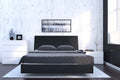 Black u0026 White Queen Size Bedroom Set V8565