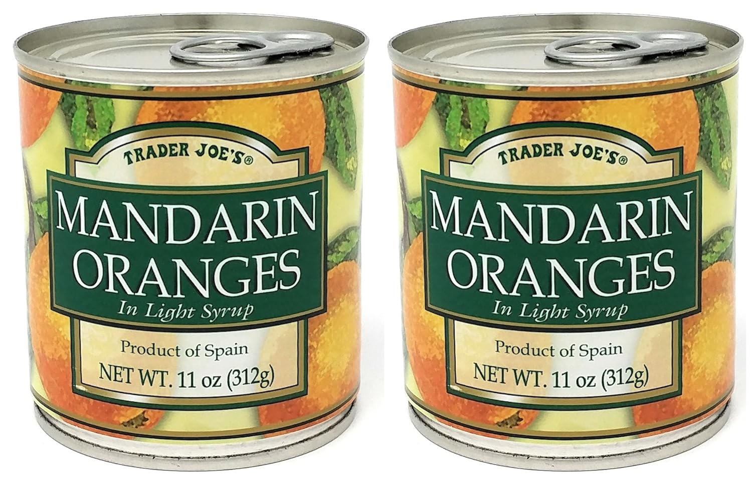 Mandarin Oranges in Light Syrup 11 oz. can 2-Pack P341432