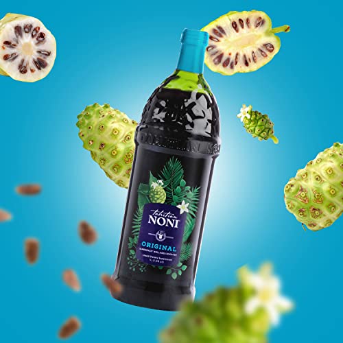 4x1L Bottles Noni Fruit Puree with Natural Blueberry & Grape Superfood Drink K8557