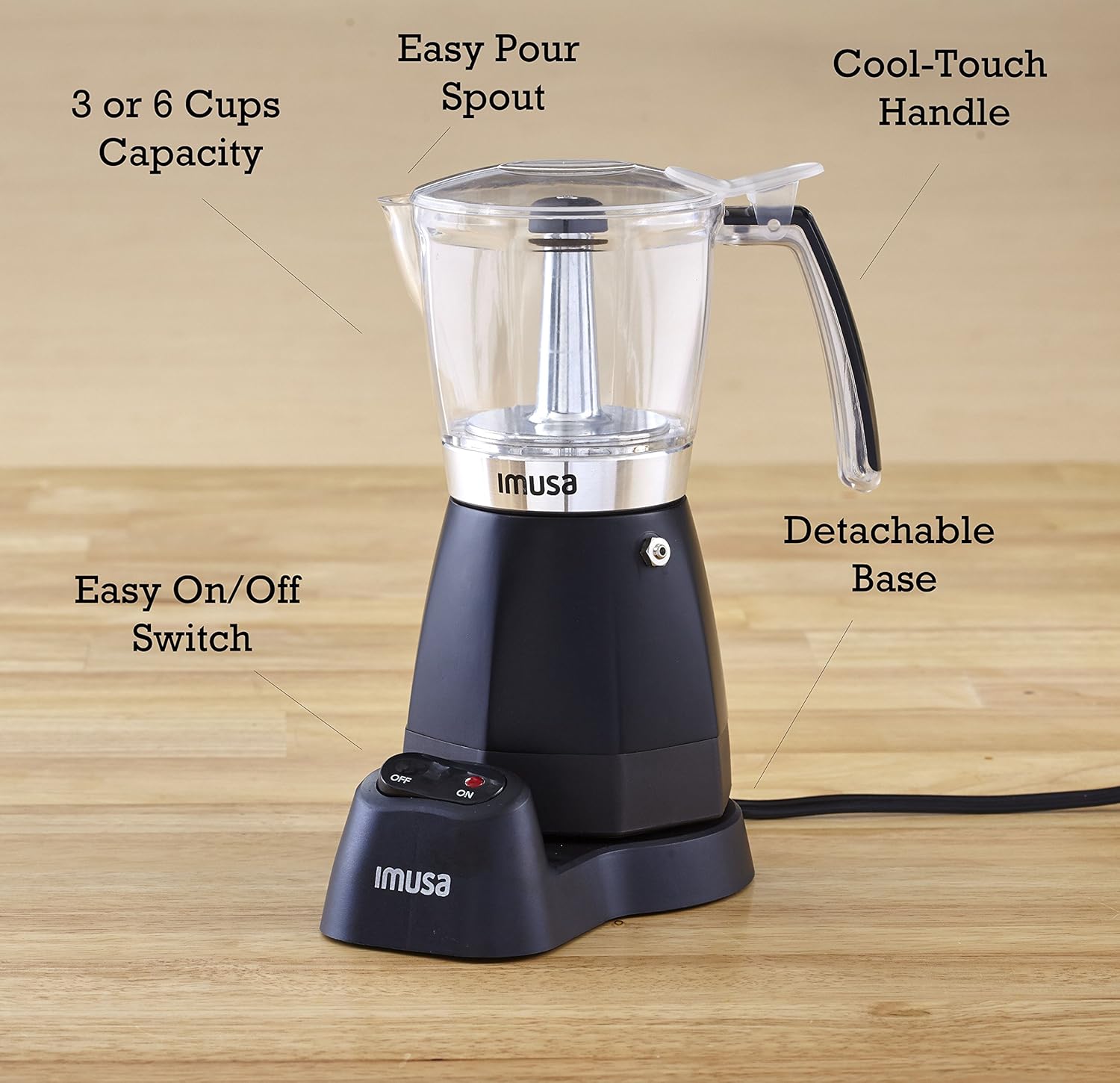 Black Espresso Maker N853