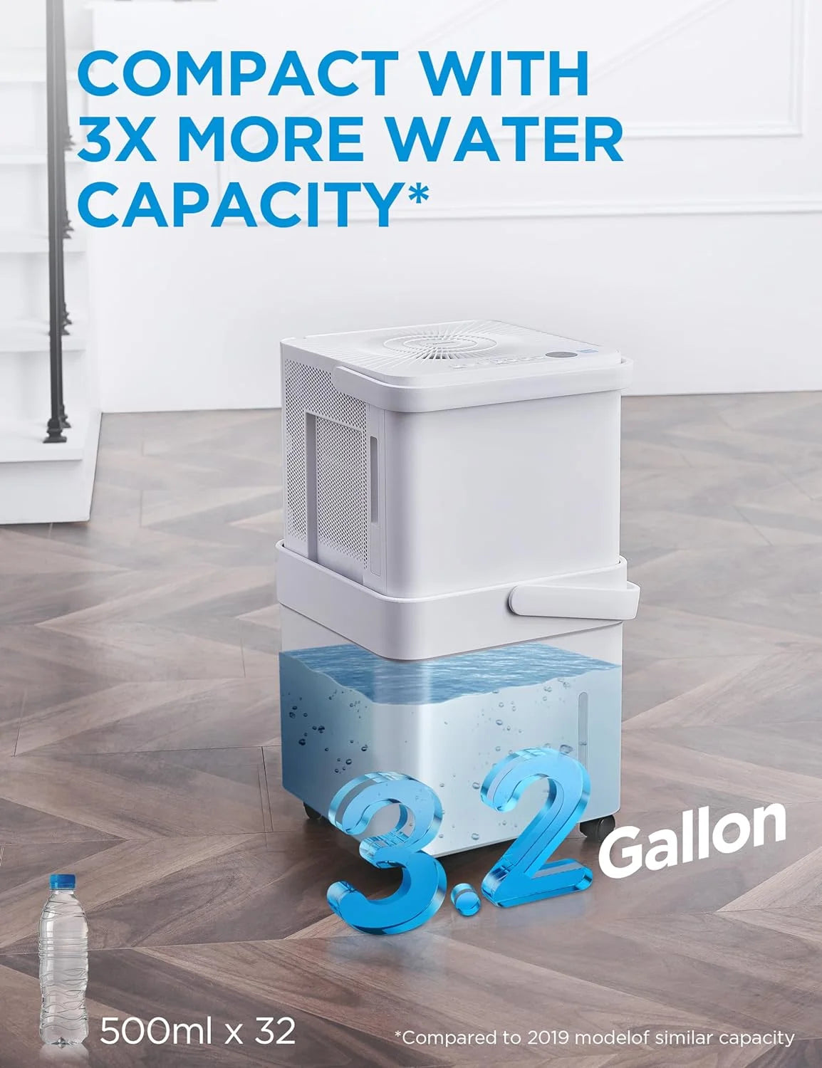 20-Pint Smart WiFi Dehumidifier F799028