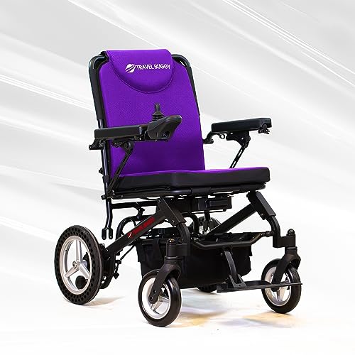 Red Folding Electric Wheelchair S76726