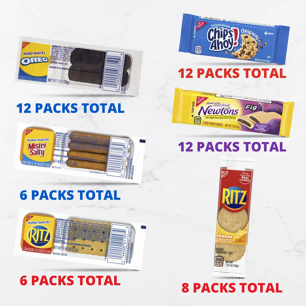 56 Snack Packs Variety Pack S830721