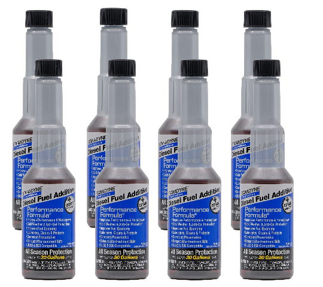 8 Pack 1/2 Pints Diesel Fuel Additive W452984