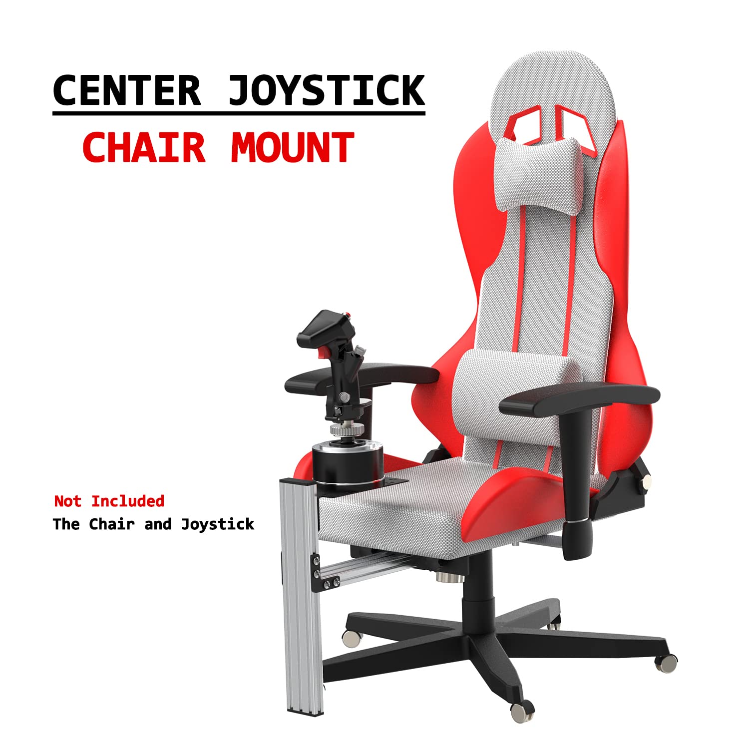 Flight Sim Chair Mounts Center Joystick Chair Mount H7184