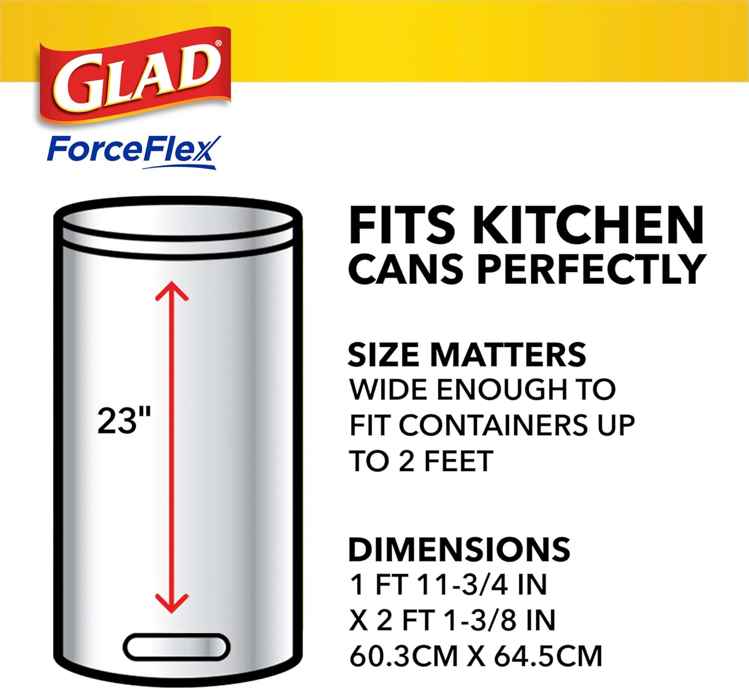 13 Gal Tall Kitchen Drawstring Garbage Bags, 110 Ct X5625