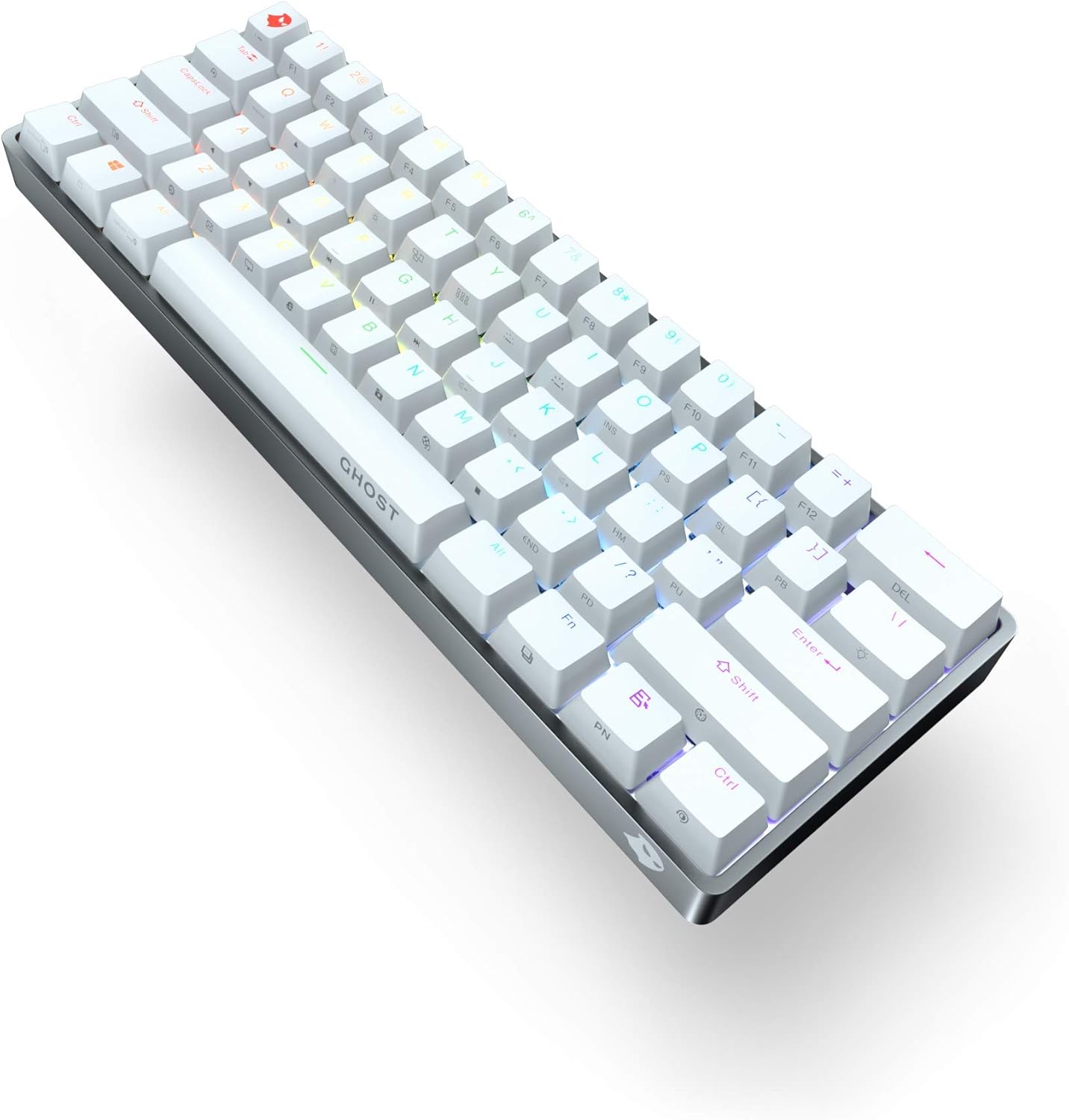 Aluminum Wireless Keyboard White Cherry MX Brown X589
