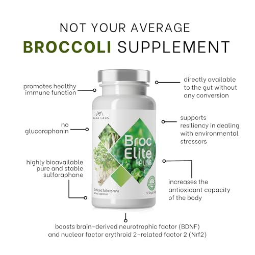 30 Vegetable Capsules Broccoli Supplement M456710