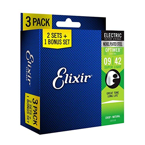 Light Coated Nickel Electric Guitar Strings (.010-.046) Y2445