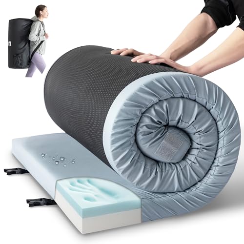Memory Foam Camping Sleeping Pad with Travel Bag Z63484