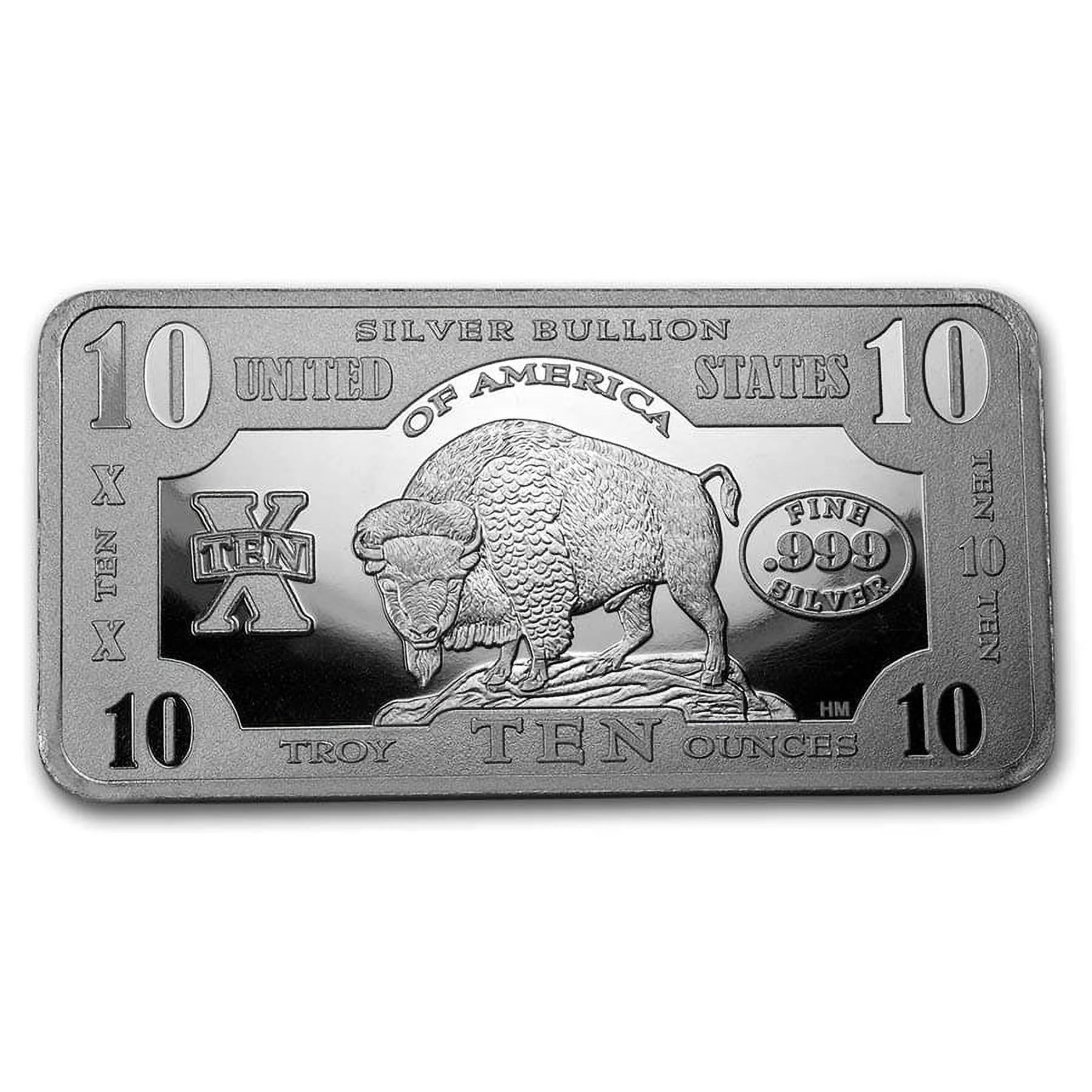 10 oz Silver Bar W35041