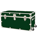 Black Leather Embossed Vinyl Trunk 36"x18"x18" P1803