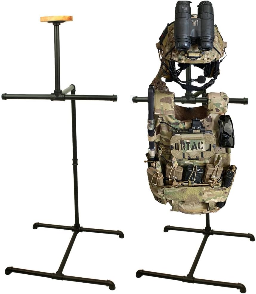 Tactical Gear Stand - Tactical Vest Hanger - Duty Gear Rack Y373