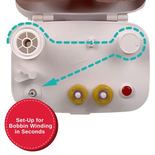 Heavy Duty Computerized Sewing Machine with 215 Stitches, LCD Screen, Metal Frame T41714
