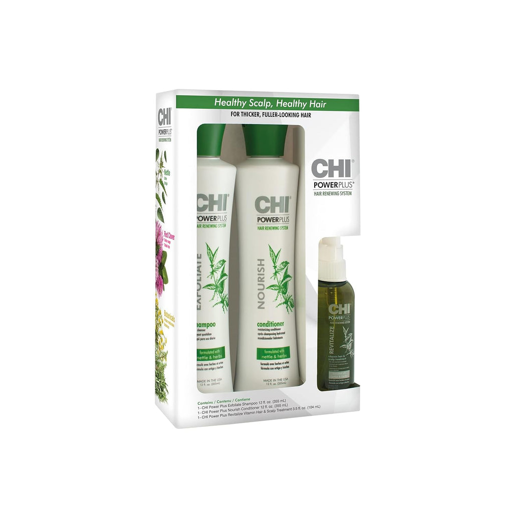 Powerplus Starter Kit with Shampoo, Conditioner and Scalp Treatment J586326