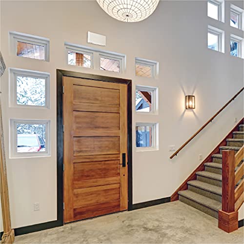White Wired Door Bell Chime Kit with Transformer & Push Button F184562