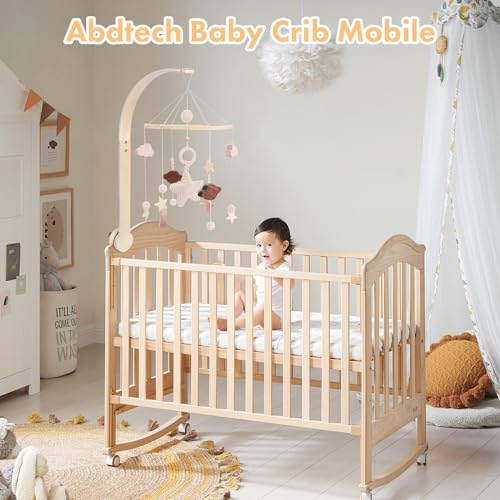Boho Bee Flower Baby Crib Mobile L107416