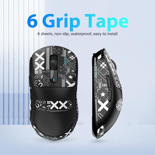 White 49g Ergonomic Wireless Gaming Mouse L784596