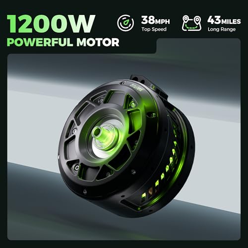 21/38 MPH 1200W Electric Scooter with Seat R479688
