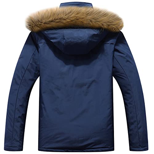 Men's Winter Snow Coat Ski Jacket Waterproof Hooded Outerwear J369201
