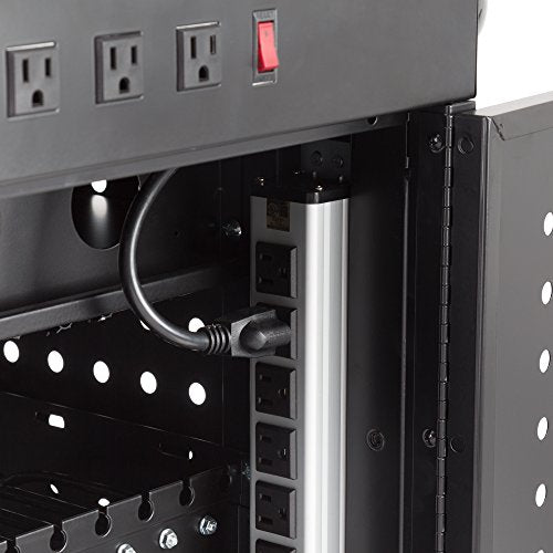 Black Mobile Charging Station for 30 Devices I29301