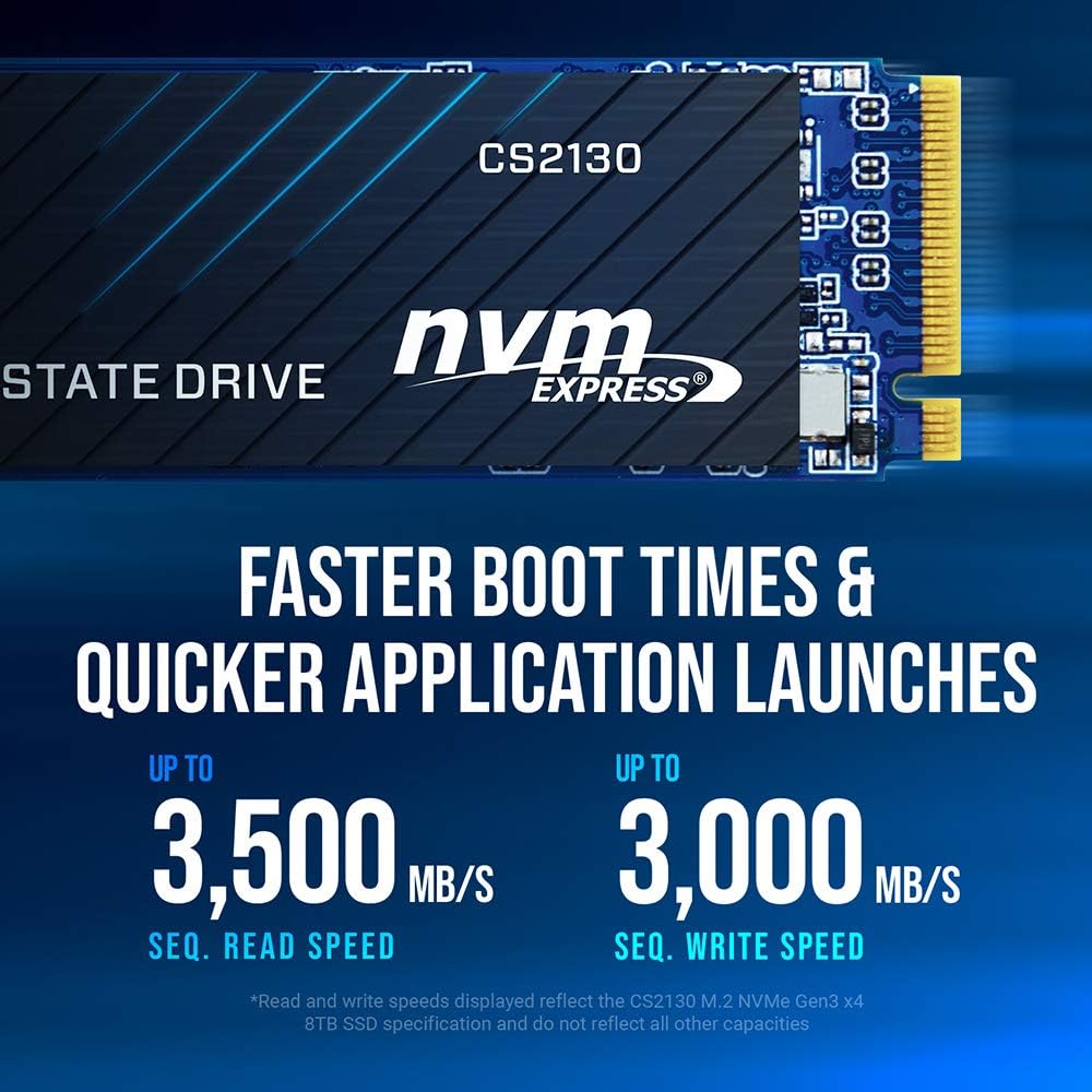 4TB M.2 NVMe Internal Solid State Drive W2907