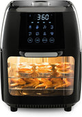 12.7-Quarts 1700W Electric Air Fryer Oven with Rotisserie V558