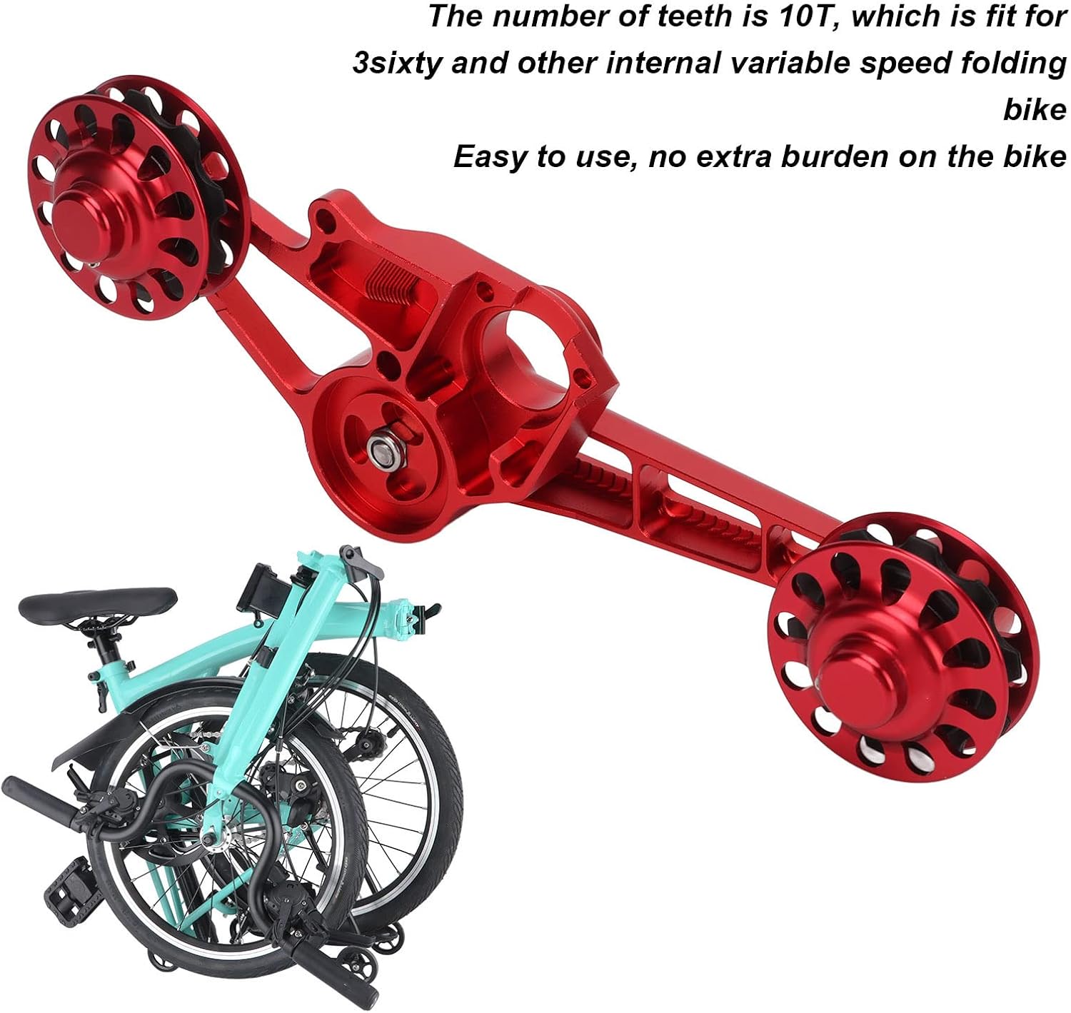 10T Aluminum Bike Chain Tensioner W218736