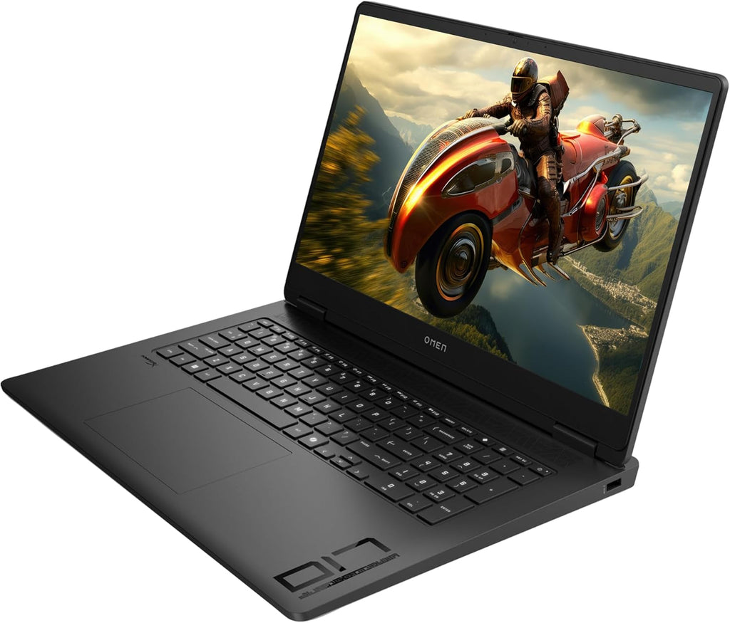 Black 17.3" QHD Gaming Laptop with AMD Ryzen 7 8845HS, 64 GB DDR5 Ram, 2 TB PCIe SSD, Nvidia Geforce RTX 4070, W11 Home R453