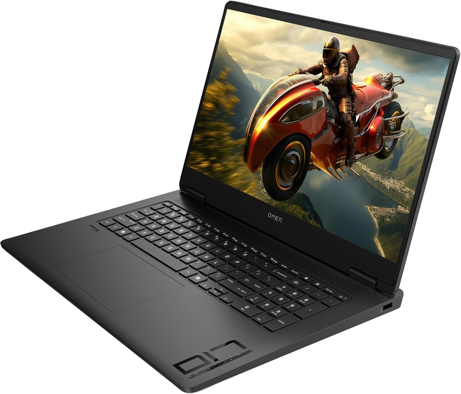 Black 17.3" QHD Gaming Laptop with AMD Ryzen 7 8845HS, 64 GB DDR5 Ram, 2 TB PCIe SSD, Nvidia Geforce RTX 4070, W11 Home R453