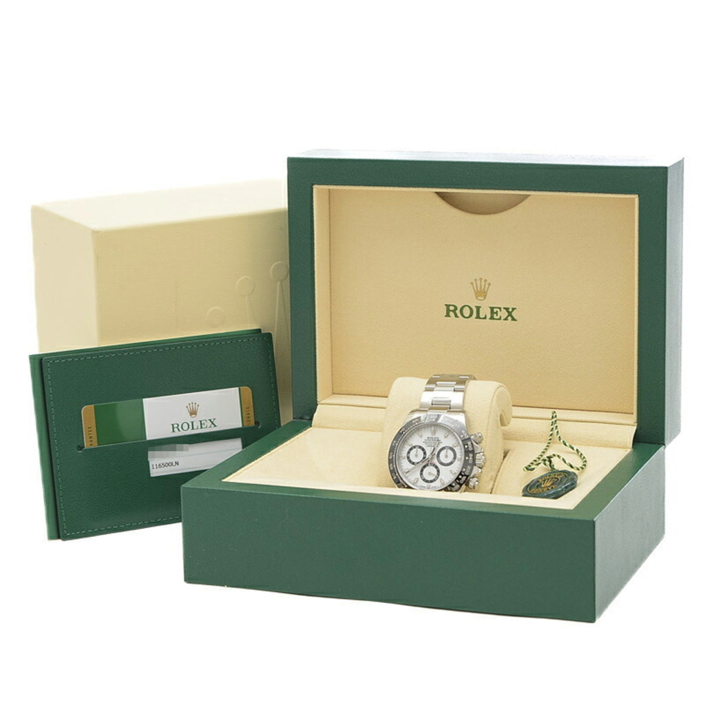 Pre-Owned Rolex Daytona Watch White Dial I561