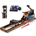 Foldable Wooden Rowing Machine J509746