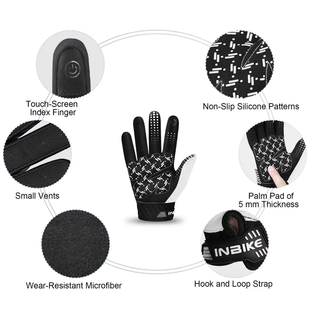Cycling Gloves with 5MM Non-Slip Palm Pad Z3967