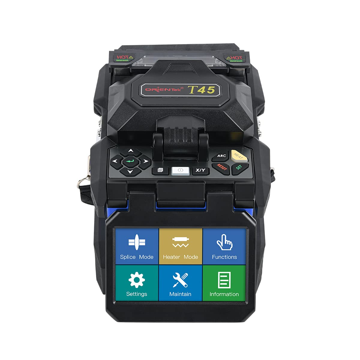 Optical Fiber Fusion Splicer Core Alignment Splicing Machine with Fiber Cleaver P6924