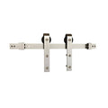 96 inch Sliding Barn Door Track and Fitting Satin Nickel G394