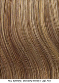 Red Blonde Synthetic Wig H162216