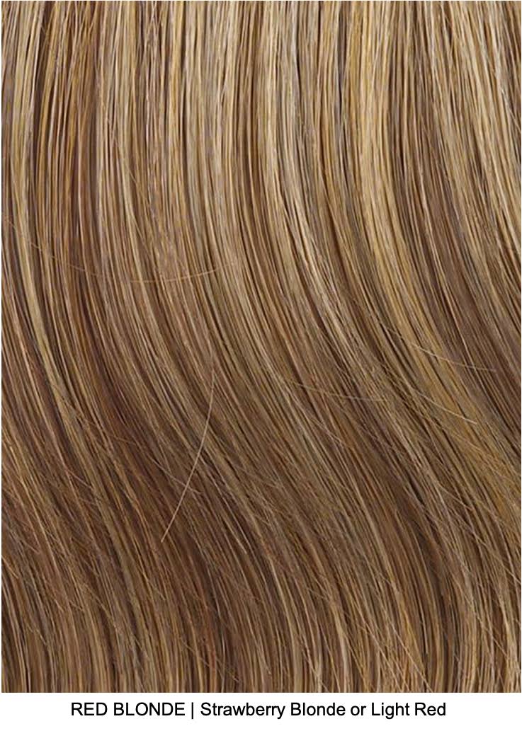 Red Blonde Synthetic Wig H162216