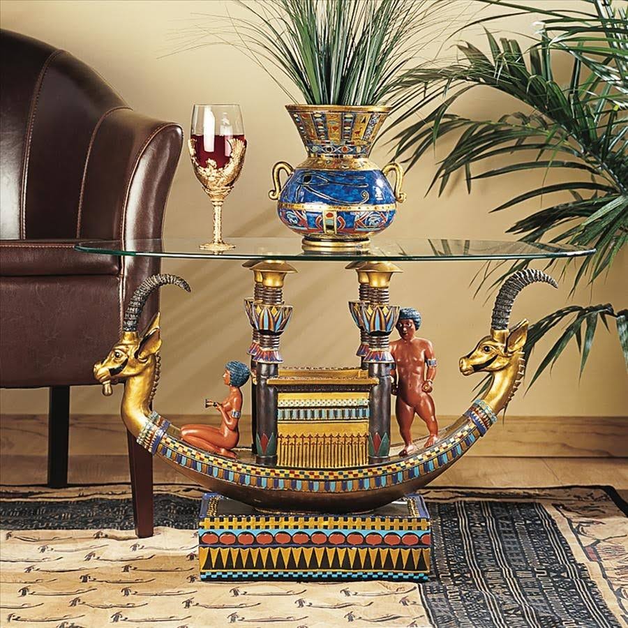 Glass-Topped Table K387