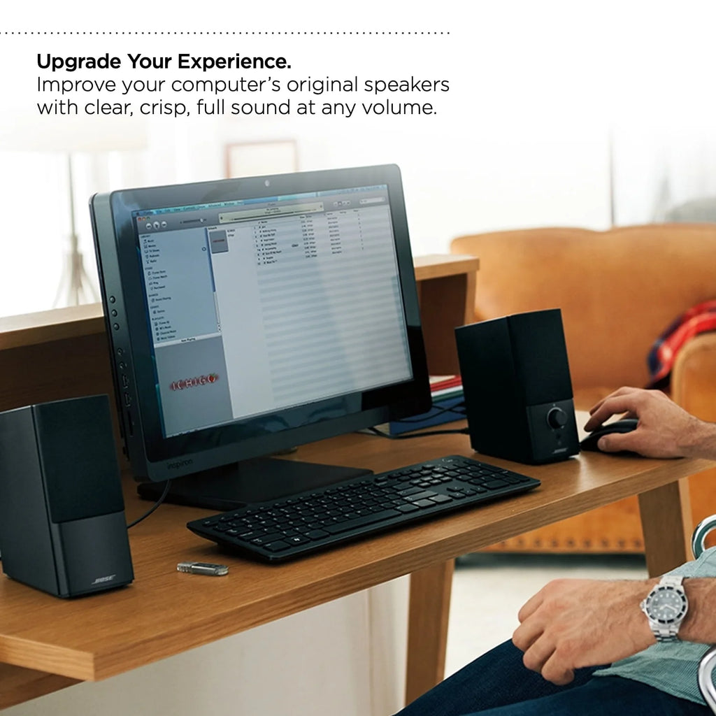 2 speakers per pack, 7.5 inches Computer Speaker System B668