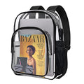 Clear Backpack Heavy Duty Transparent Y343