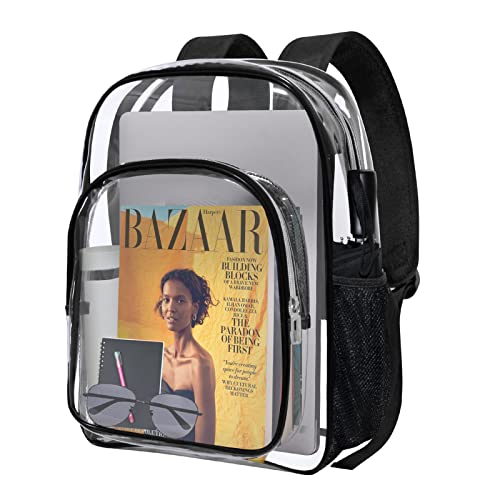 Clear Backpack Heavy Duty Transparent Y343