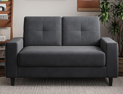 Brown 53" 2 Seater Loveseat Sofa Z822935