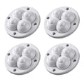 4-Pack Black Rotating Caster Wheels T983