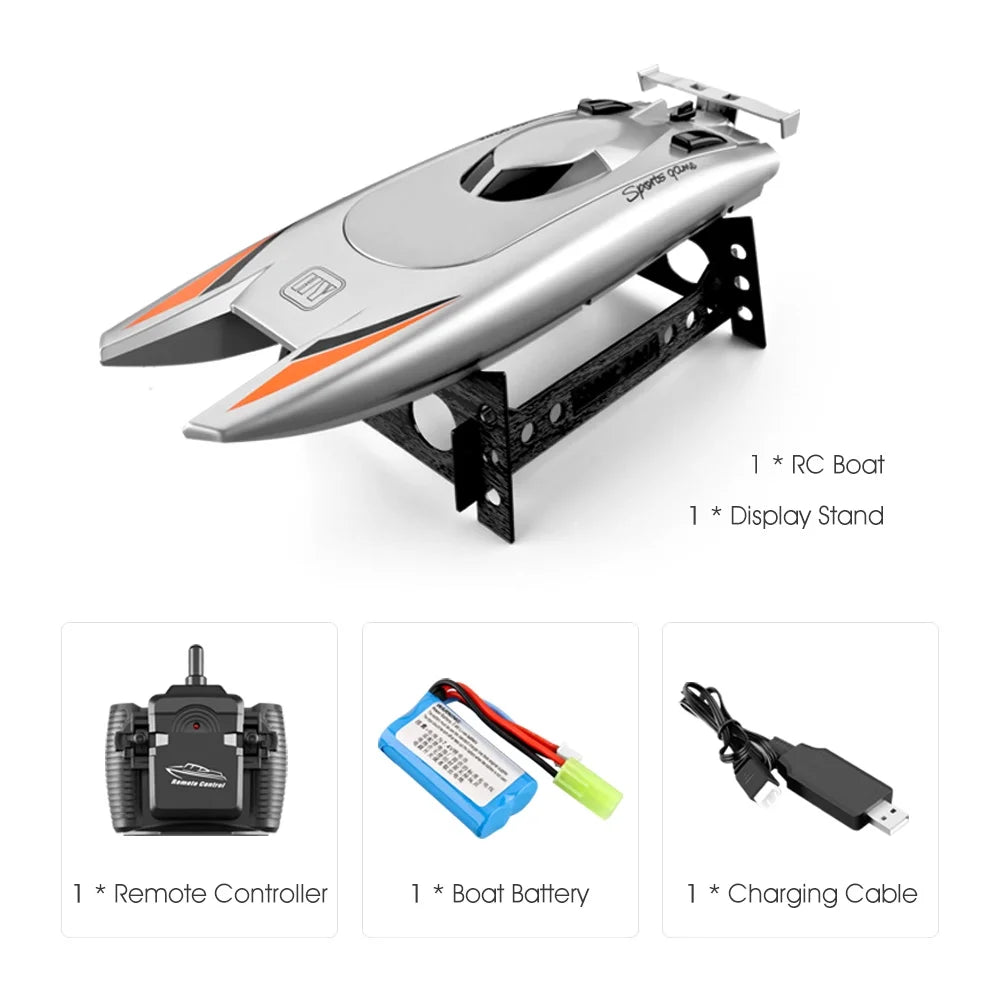 25KM/H High Speed 2 Channels Remote Control Racing Boat Q10850