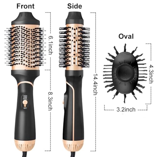 Golden Hot Air Brush Hair Styler T22963